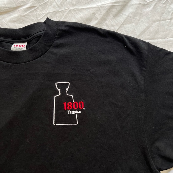 1800 tequila embroidered tee Mens XL - Picture 2 of 4